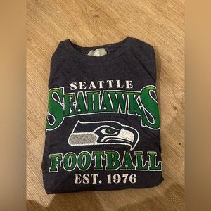 Seattle Seahawks men’s Graphic T-Shirt - Gray and Green